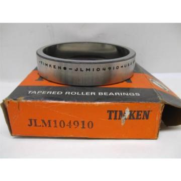 Timken JLM104910 Tapered Roller Bearing Race Outer Cup New