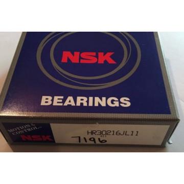 NSK HR30216JL11 Tapered Roller Bearing NEW IN BOX MADE IN JAPAN HR30216J