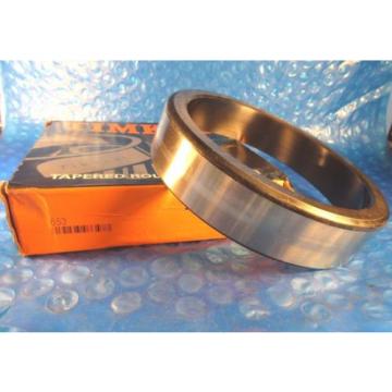 Timken 653 Tapered Roller Bearing Single Cup; 5 3/4&#034; OD x 1 1/4&#034; W, Made in USA