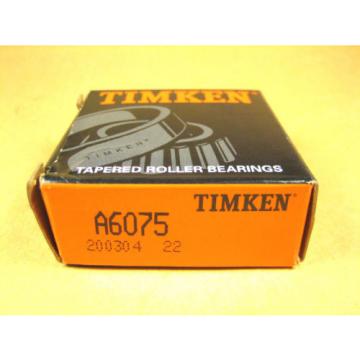 TIMKEN  A6075  Tapered Roller Bearing Cone