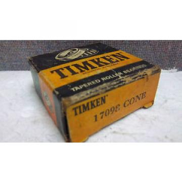 TIMKEN TAPERED ROLLER BEARING 17098 CONE NEW 17098