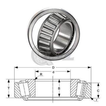 1x 336-332 Tapered Roller Bearing QJZ New Premium Free Shipping Cup &amp; Cone Kit