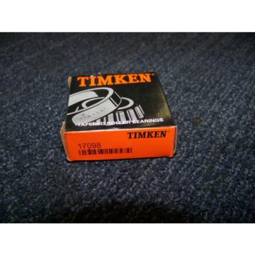 Timken Tapered Roller Bearing # 17098 New