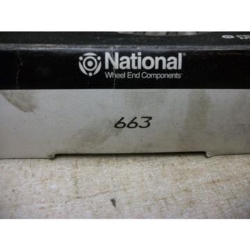 National 663 Tapered Roller Bearing Cone NEW!
