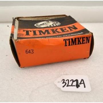 Timken Tapered Roller Bearing 643 (Inv.32274)