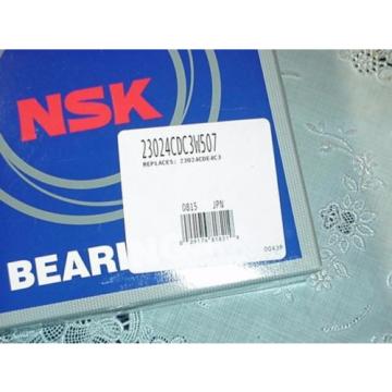 NSK 23024CDC3W507 Spherical Roller Bearing NEW SEALED BOX!
