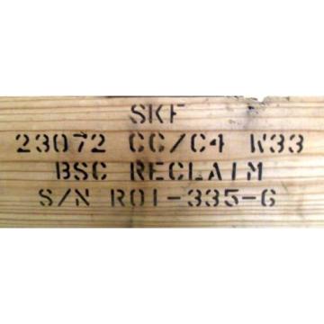 SKF 23072 CC/C4 W33  SPHERICAL ROLLER BEARING