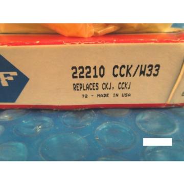 SKF 22210 CCK/W33, (CKJ, CCKJ) ROLLER BEARING SPHERICAL 2 IN BORE