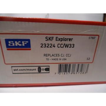 SKF 23224 CC/W33  Spherical Roller Bearing 120mm Bore, 215mm OD, 76mm Width NIB