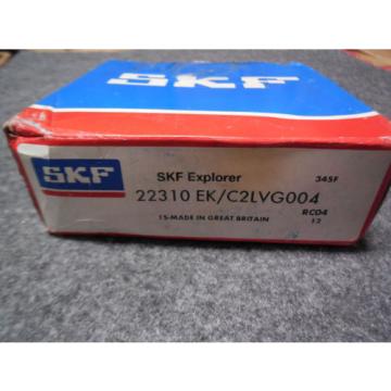 NEW SKF 22310 EK/C2LVG004 EXPLORER SPHERICAL ROLLER BEARING 22310EK/C2LVG004