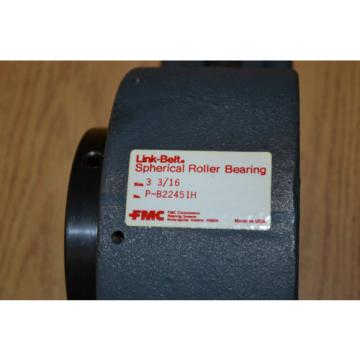 Link-Belt spherical roller bearing pillow block P-B22451H bore : 3-3/16 &#039;&#039;