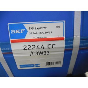 NEW SKF 22244 CC/C3W33 Explorer Spherical Roller Bearing