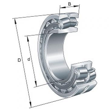22215-E1 FAG Spherical roller bearings 222..-E1, main dimensions to DIN 635-2