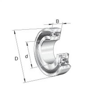 2207-2RS-TVH-C3 ball bearings Thailand FAG Self-aligning ball bearings 22..-2RS, main dimensions to DIN