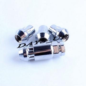 12X1.25 Chrome Locking Lug Nuts Set Wheel Locks Bulge Acorn Fits Nissan Infiniti