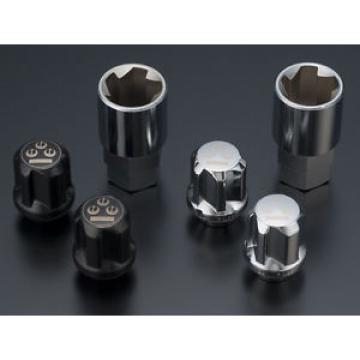 RS-WATANABE Lock nuts 8spoke silver/black 12x1.5 AE86 CIVIC
