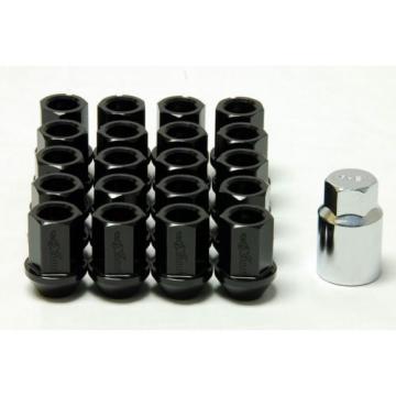 MXP X-DURA LUG NUTS WITH LOCKS M12X1.5 - BLACK COLOR