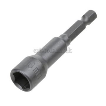 10mm Hex Socket Sleeve Nozzles Magnetic Nut Driver Drill Adapter Hex Power