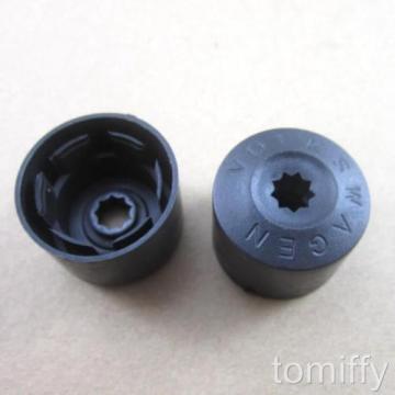 4× Anti-theft Locking Wheel Lug Nut Caps Cover For VW Passat Jetta Golf  Beetle