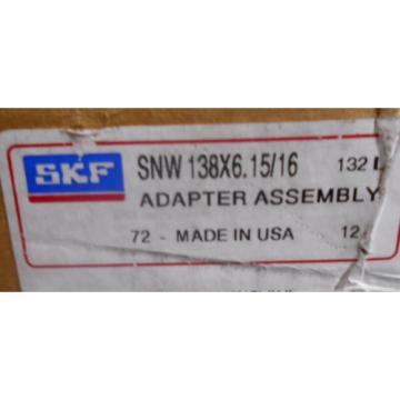 SKF SNW 138X6.15/16 Adapter Sleeve 6-15/16&#034; Shaft Size
