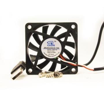 New 60mm 10mm Case Fan Kit 120VAC 13CFM USB A Adapter Cooling 8010 Sleeve 1439*