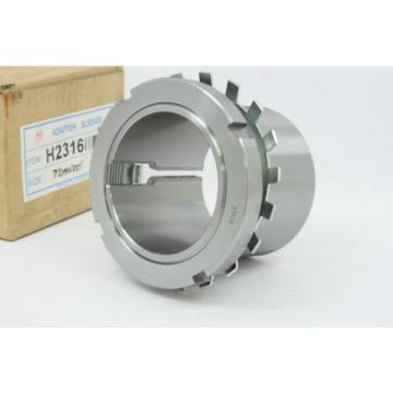 Bearing Adapter Sleeve, Metric H-2316 With Locking Nut 70mm New in Box