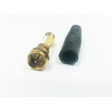 Clearance : 5 x Male SMA Gold Plated Connector Adapter w Sleeve