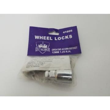41605 Excalibur Wheel Locks 12 x 1.25 mm RH Open End Acorn Lug Nut