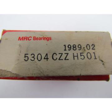 MCR 5304-CZZ-H501 Roller Double Row Ball Bearing .781&#034; ID 2.053&#034; OD .882&#034; wide