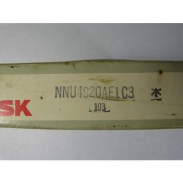 NSK NNU4920AE1C3 Double Row Roller Bearing ! NEW !