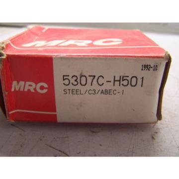 NEW MRC 1-3/8&#034; BORE DOUBLE ROW BALL BEARING MODEL 5307C-H501