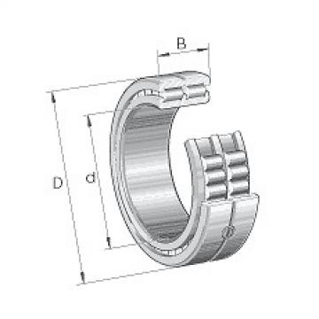 SL045018 INA Cylindrical roller bearings SL04, locating bearing,     double row,