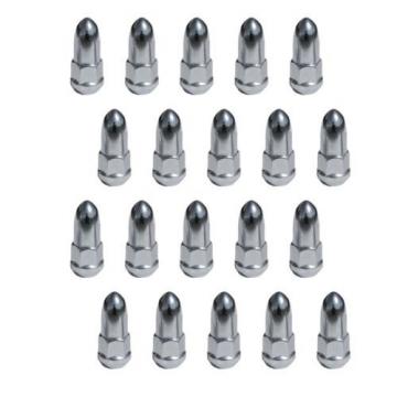 20x Chrome Lug Nuts | 1/2&#034; Bullet Style | Fits Buick Chevy GMC Chrysler