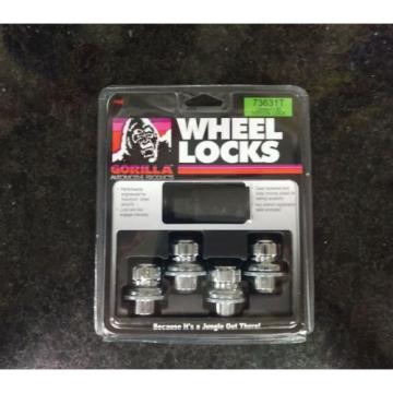 Gorilla Automotive - Chrome Flat Standard Mag Wheel Locks with Washer