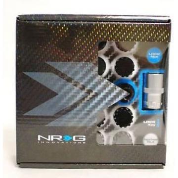 NRG M12 x 1.25mm Lug Nuts 12pt Lock - 500 Series - 21 Piece Kit 20 Lug Nuts - Bl