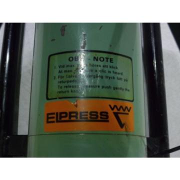 Elpress SKV 1001 Hydraulic Foot {Slightly UsedSee Photos} W/Hose/Coupler Pump
