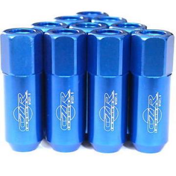 16PC CZRracing BLUE EXTENDED SLIM TUNER LUG NUTS LUGS WHEELS/RIMS (FITS:MAZDA)