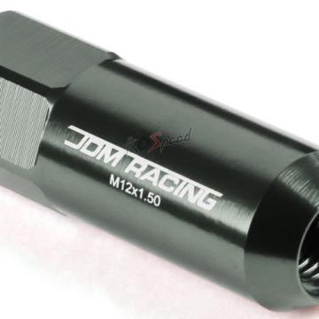 20 M12x1.5 Acorn Tuning 60mm Lug Nut Wheel Rim Lock Camry/Celica/Yaris Gun Metal