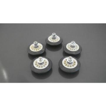 Frigidaire Dryer Drum Support Roller Assembly 134715900 134716700 Set of 5