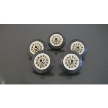 Frigidaire Dryer Drum Support Roller Assembly 134715900 134716700 Set of 5