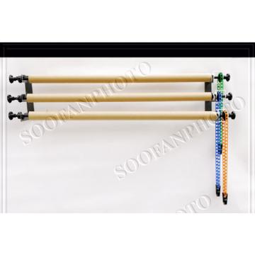 3-Roller Wall-Mounted Background Support System