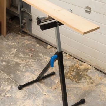 ROLLER WORK STAND ADJUSTABLE - SUPPORTS UP TO 60KG TIMBER WOOD PIPES