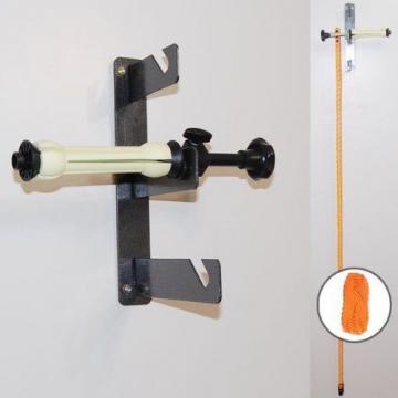 LimoStudio Photography 3-Roller Wall Mount Manual Background Support System