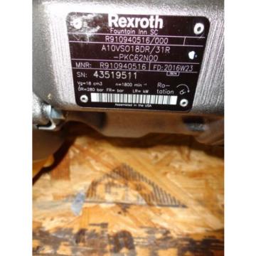 Rexroth Close Coupled /Motor Variable Volume; R978837583; R910940516 Pump