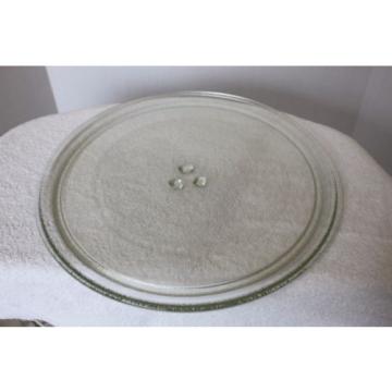 Microwave 13 3/8&#034; inch Glass Turntable Plate and  Roller Support Ring