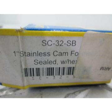 CARTER SC-32-SB 1&#034; STAINLESS CAM-FOLLOWER