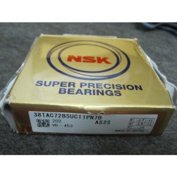 NEW NSK 38TAC72BSUC11PN7B SUPER PRECISION BEARING