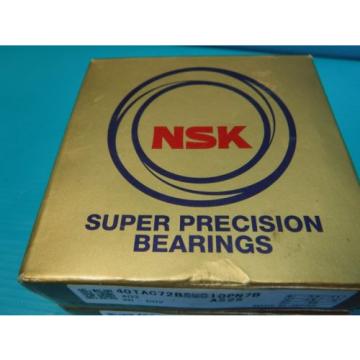 NEW 2 NSK 40TAC72BSUC10PN7B AS2S SUPER PRECISION BEARINGS