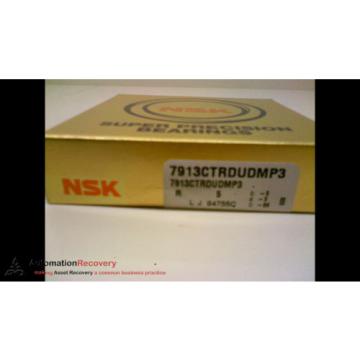 NSK 7913CTRDUDMP3 SUPER PRECISION BEARING 65MM ID 90MM OD 15MM WIDTH, NE #173192