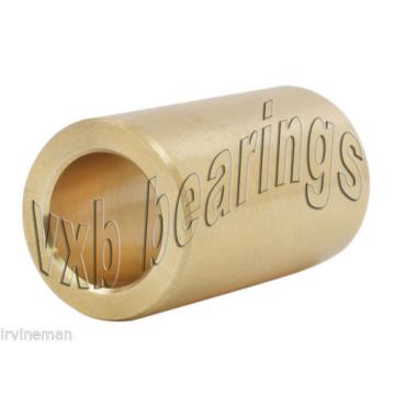 1/4&#034;x 7/16&#034;x 1 1/4&#034; inch Bearing Bronze Cast Bushing Plain Sleeve Bearings 0.250